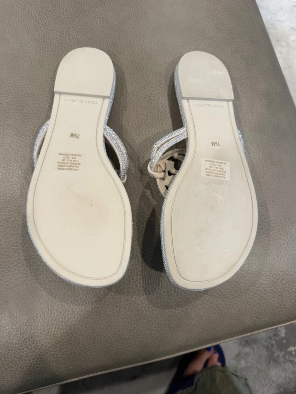 Tory Burch MILLER PAVÉ KNOTTED SANDAL